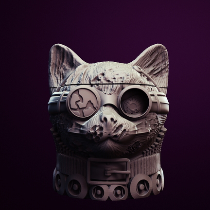Steampunk Cat